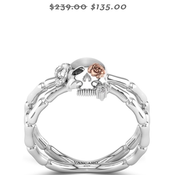 Brand New! Skull & Roses Ring - Picture 4 of 4